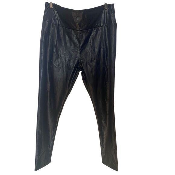 TSFUL size 2XL black faux leather pants - Picture 1 of 5